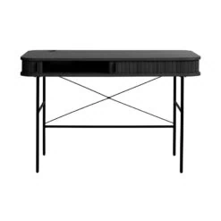 Nita bureautafel zwart 120cm