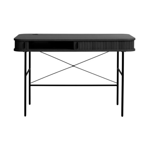 Nita bureautafel zwart 120cm