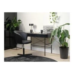 Nita bureautafel zwart 120cm