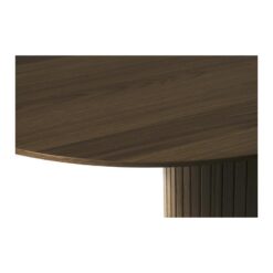 Nita Eettafel donkerbruin 180 cm ovaal