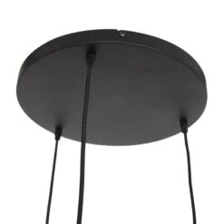 Maya 3-lichts Hanglamp Getrapt Smoke