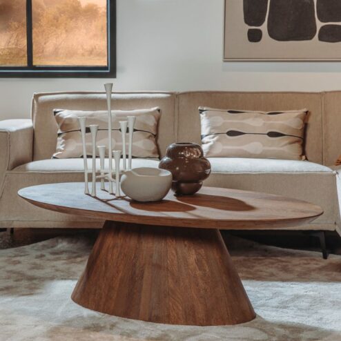 Premana Salontafel bruin 135 cm