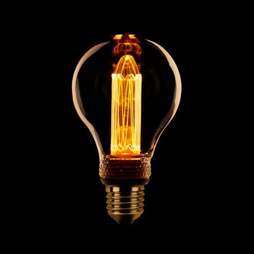 Peervormig kooldraad Ledlamp