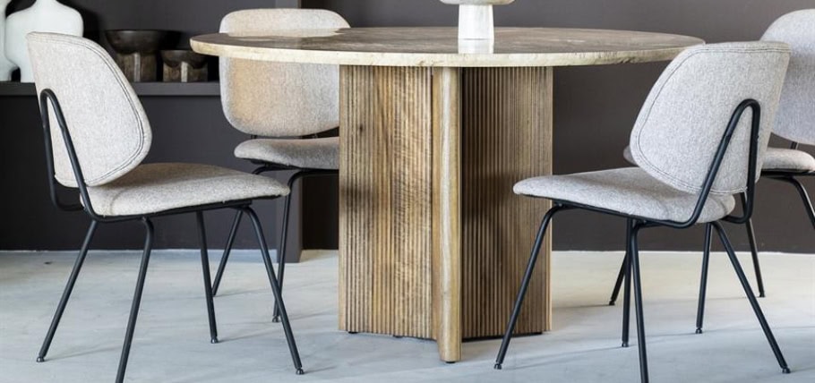 Eetkamerstoelen zonder armleuning