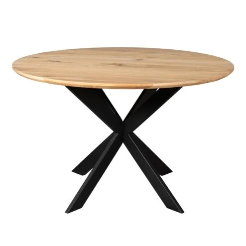 Ferry Eettafel Rond Naturel Eiken 130cm