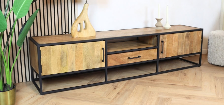 Mangohouten tv meubels