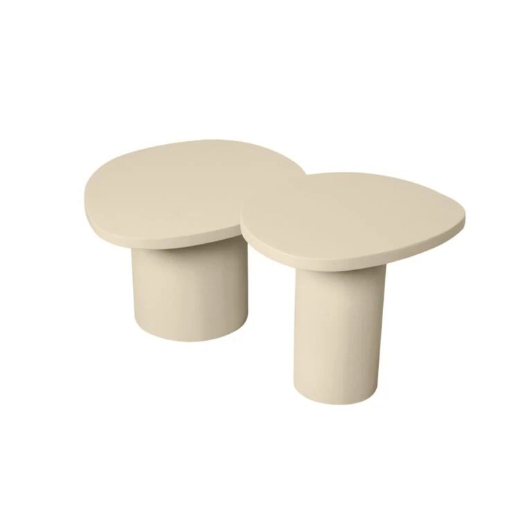 Elva Salontafel set van 2 Zand