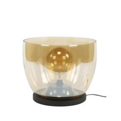 Masuka 1-lichts Vloerlamp Amber L 41cm