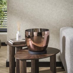 Masuka 1-lichts Vloerlamp Koper S 29cm