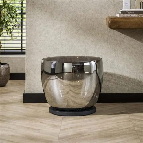 Masuka 1-lichts Vloerlamp Smoke L 41cm