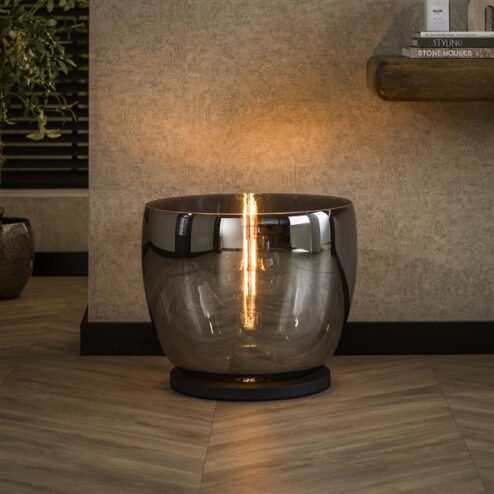 Masuka 1-lichts Vloerlamp Smoke L 41cm