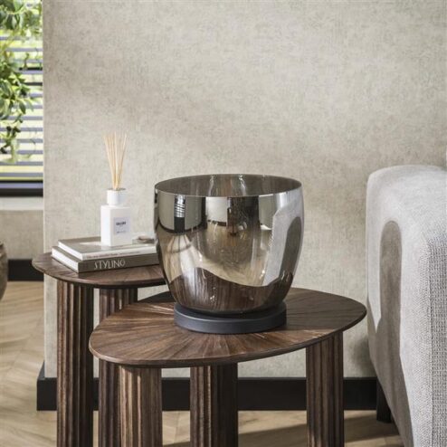 Masuka 1-lichts Vloerlamp Smoke S 29cm