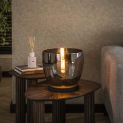 Masuka 1-lichts Vloerlamp Smoke S 29cm