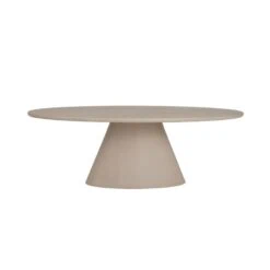 Mello Eettafel ovaal beige (1)