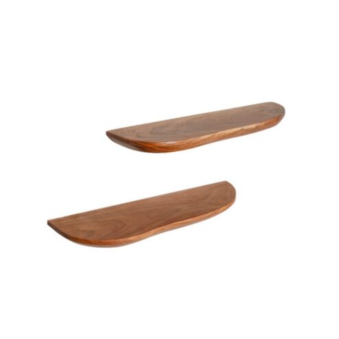 Miko Wandplanken Set van 2 Mangohout