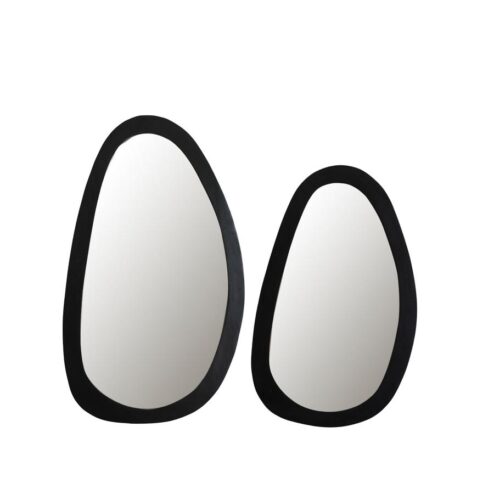 Spiegel Lucien 60 cm Zwart