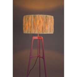 Afra 1-lichts Vloerlamp Plum