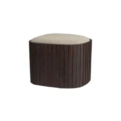 Bay Opbergpoef Bruin 52cm