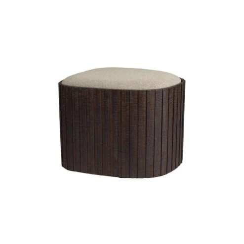 Bay Opbergpoef Bruin 52cm