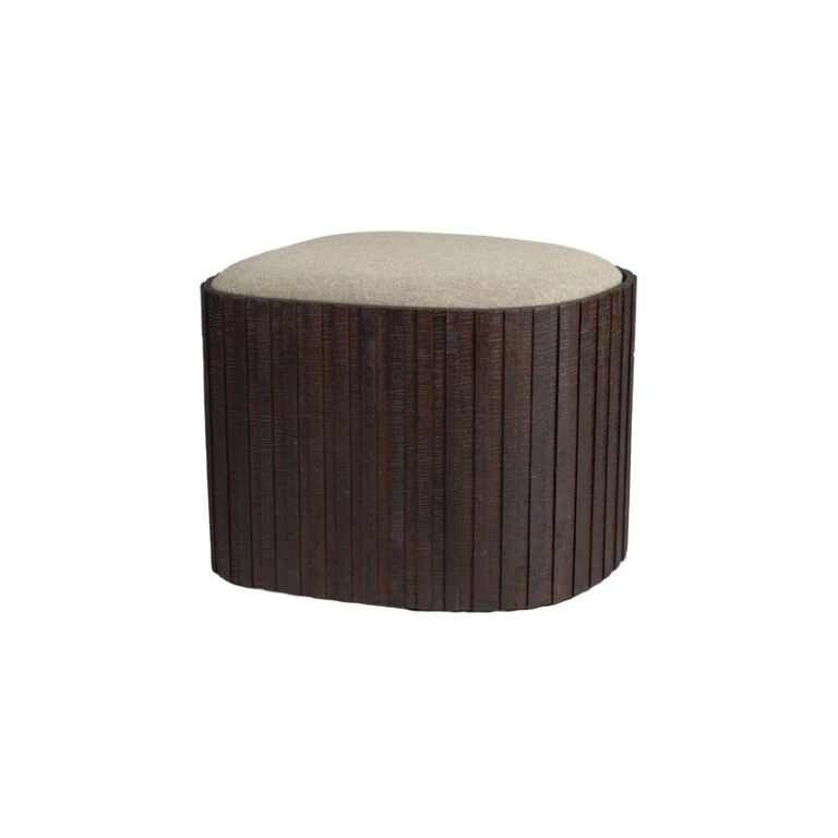 Bay Opbergpoef Bruin 52cm