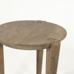 Bijzettafel Davina mangohout 40cm