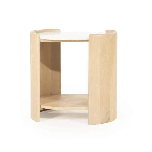 Bijzettafel Don eikenhout 50cm