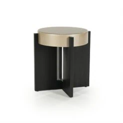 Bijzettafel Juliet beige 40cm