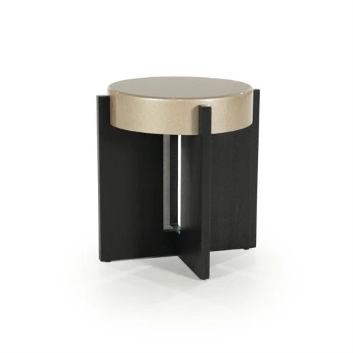 Bijzettafel Juliet beige 40cm