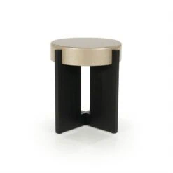 Bijzettafel Juliet beige 40cm