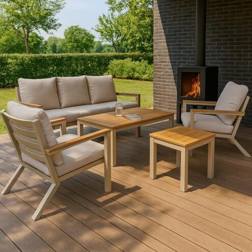 Loungeset Donnan beige