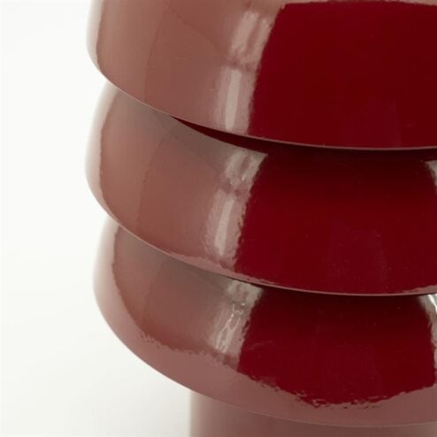 Curo Tafellamp rood 25cm