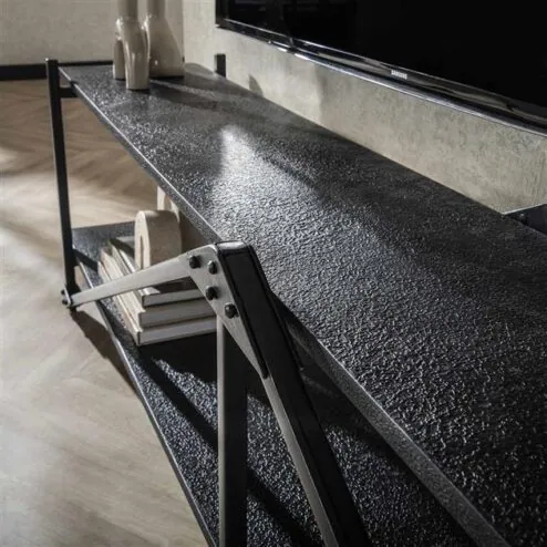 Eddy XL Tv-meubel metaal Antraciet 220cm