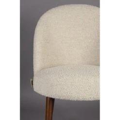 Eetkamerstoel Barbara Boucle Beige