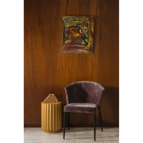 Eetkamerstoel Georgia Paars