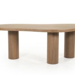 Eettafel Bobbie lichtbruin 215cm