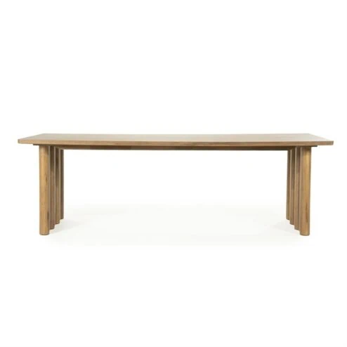 Eettafel Jake bruin eikenhout 180cm