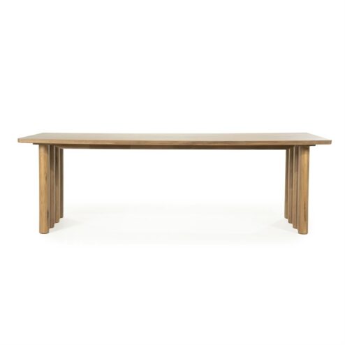 Eettafel Jake bruin eikenhout 250cm