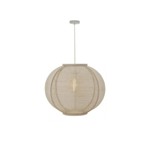 Fabric 1-lichts Hanglamp Zand 48cm