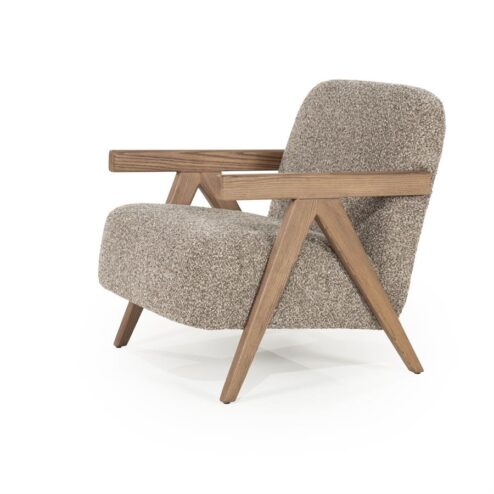 Fauteuil Francis taupe