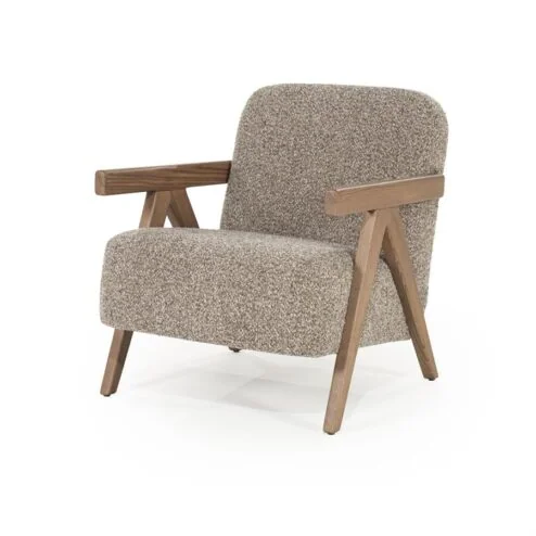 Fauteuil Francis taupe