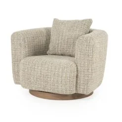 Fauteuil Jordan taupe
