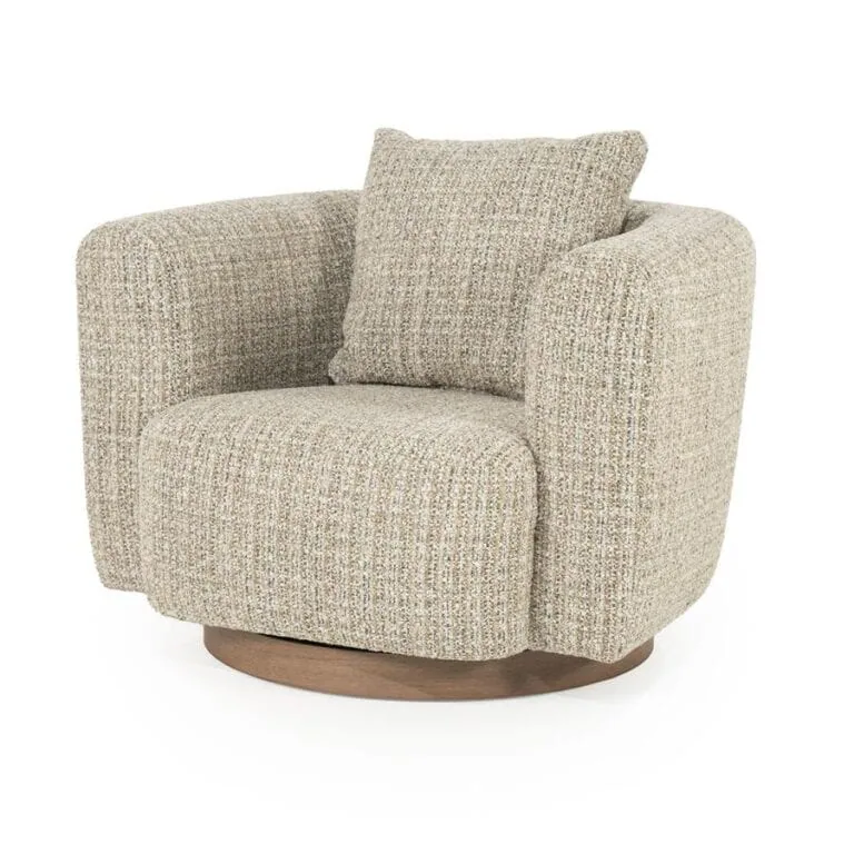 Fauteuil Jordan taupe