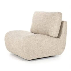 Fauteuil Lucia taupe