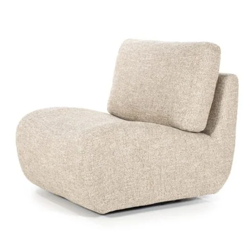 Fauteuil Lucia taupe