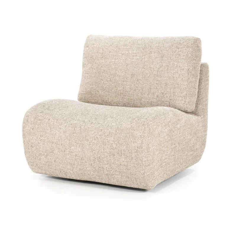 Fauteuil Lucia taupe