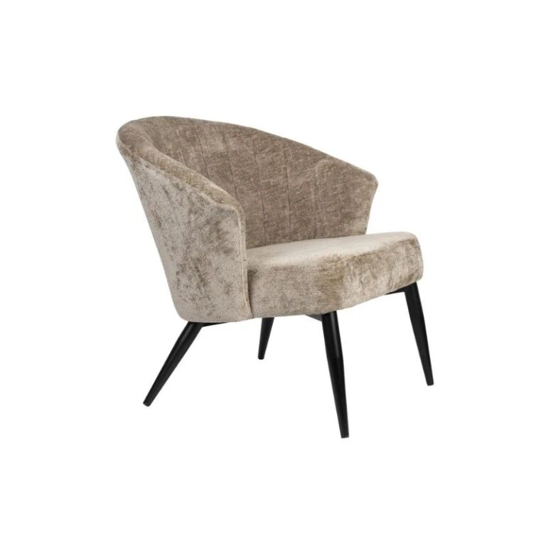 Georgia Loungestoel Beige