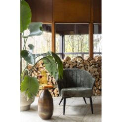 Georgia Loungestoel Groen