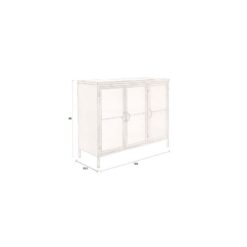 Gertlush Dressoir Goud 100cm