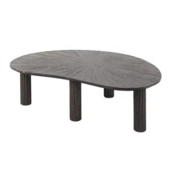 Jill Salontafel niervormig Teakhout 110cm