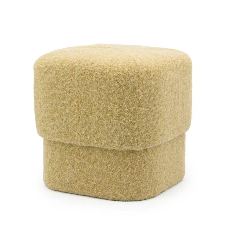 Kelso Poef mosterd 40cm